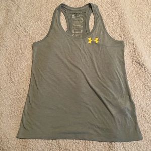 Under Armor gray tank size small